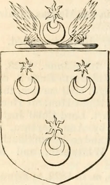 An illustration from A genealogical and heraldic history of the commoners of Great Britain and Ireland, enjoying territorial possessions or high official rank; but univested with heritable honours, 1838, leaf 621