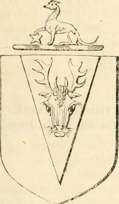 An illustration from A genealogical and heraldic history of the commoners of Great Britain and Ireland, enjoying territorial possessions or high official rank; but univested with heritable honours, 1838, leaf 630