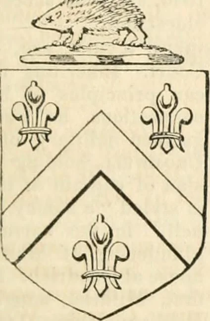 An illustration from A genealogical and heraldic history of the commoners of Great Britain and Ireland, enjoying territorial possessions or high official rank; but univested with heritable honours, 1838, leaf 638