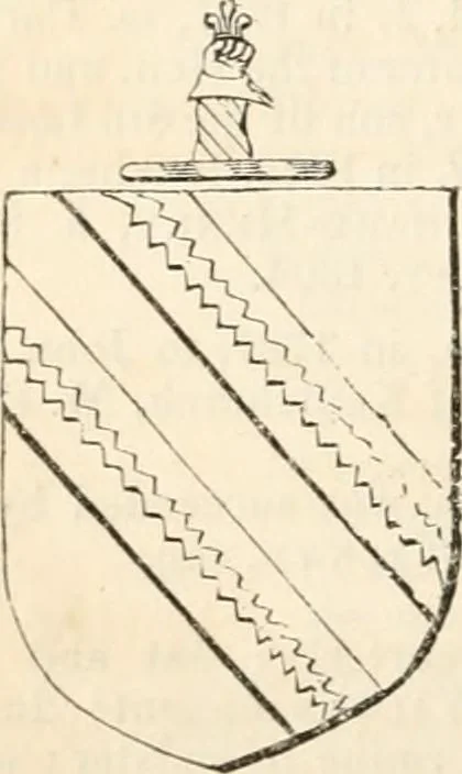 An illustration from A genealogical and heraldic history of the commoners of Great Britain and Ireland, enjoying territorial possessions or high official rank; but univested with heritable honours, 1838, leaf 705