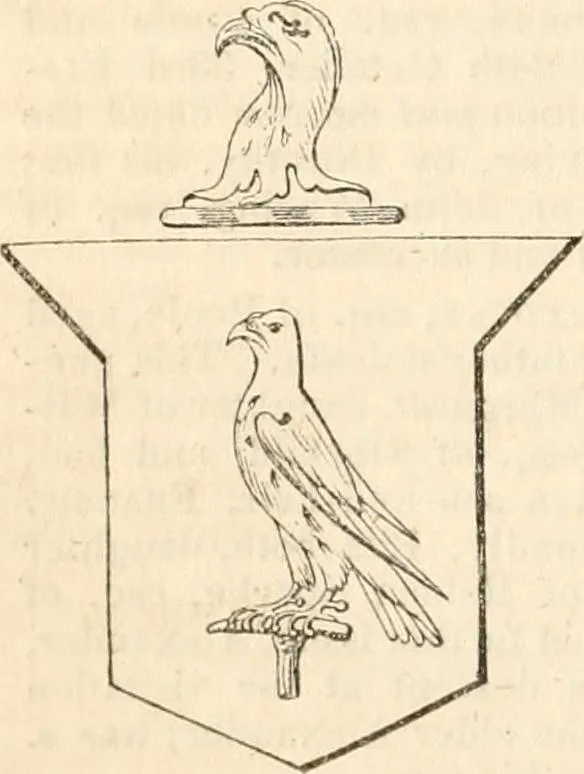An illustration from A genealogical and heraldic history of the commoners of Great Britain and Ireland, enjoying territorial possessions or high official rank; but univested with heritable honours, 1838, leaf 73