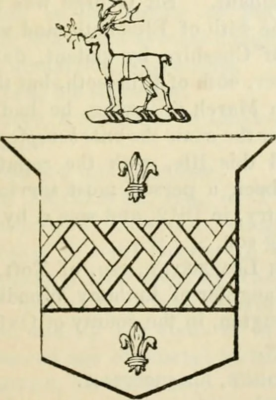 An illustration from A genealogical and heraldic history of the commoners of Great Britain and Ireland, enjoying territorial possessions or high official rank; but univested with heritable honours, 1838, leaf 115