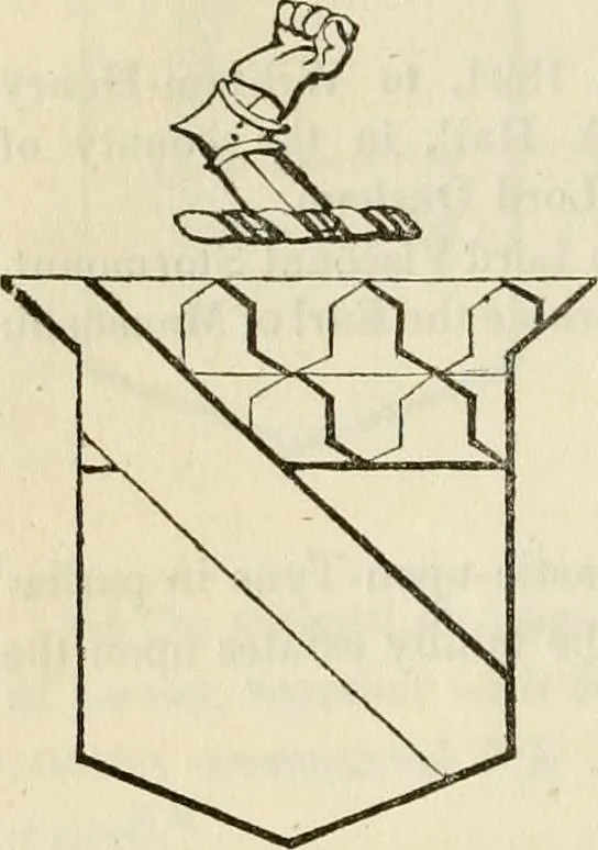 An illustration from A genealogical and heraldic history of the commoners of Great Britain and Ireland, enjoying territorial possessions or high official rank; but univested with heritable honours, 1838, leaf 120
