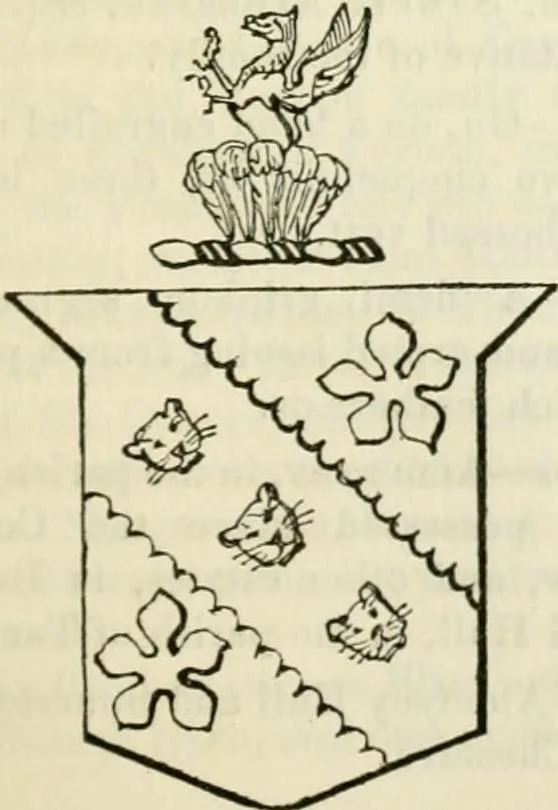 An illustration from A genealogical and heraldic history of the commoners of Great Britain and Ireland, enjoying territorial possessions or high official rank; but univested with heritable honours, 1838, leaf 141