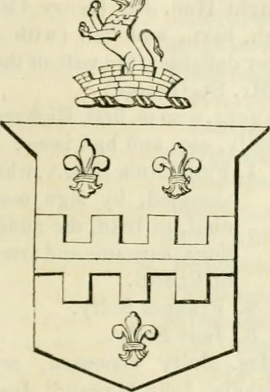 An illustration from A genealogical and heraldic history of the commoners of Great Britain and Ireland, enjoying territorial possessions or high official rank; but univested with heritable honours, 1838, leaf 163