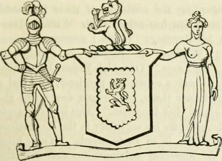 An illustration from A genealogical and heraldic history of the commoners of Great Britain and Ireland, enjoying territorial possessions or high official rank; but univested with heritable honours, 1838, leaf 167