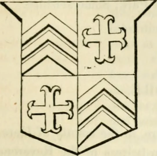 An illustration from A genealogical and heraldic history of the commoners of Great Britain and Ireland, enjoying territorial possessions or high official rank; but univested with heritable honours, 1838, leaf 187
