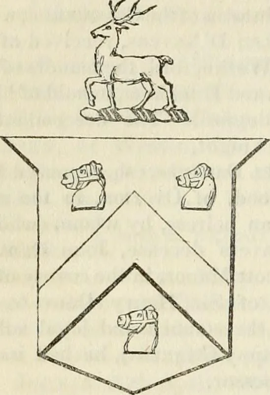 An illustration from A genealogical and heraldic history of the commoners of Great Britain and Ireland, enjoying territorial possessions or high official rank; but univested with heritable honours, 1838, leaf 192