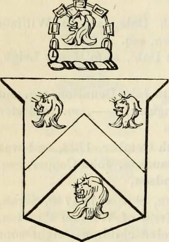 An illustration from A genealogical and heraldic history of the commoners of Great Britain and Ireland, enjoying territorial possessions or high official rank; but univested with heritable honours, 1838, leaf 202