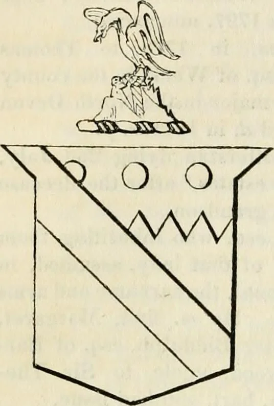 An illustration from A genealogical and heraldic history of the commoners of Great Britain and Ireland, enjoying territorial possessions or high official rank; but univested with heritable honours, 1838, leaf 232