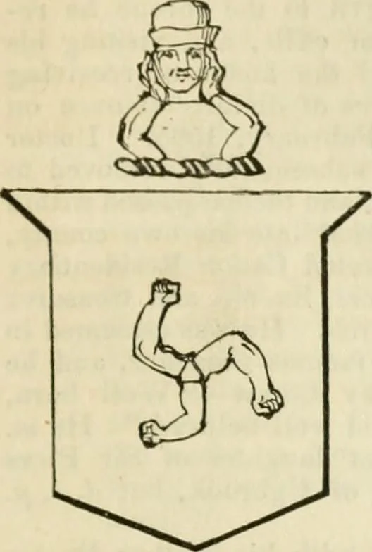 An illustration from A genealogical and heraldic history of the commoners of Great Britain and Ireland, enjoying territorial possessions or high official rank; but univested with heritable honours, 1838, leaf 235