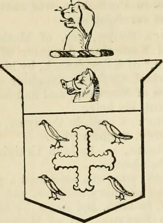 An illustration from A genealogical and heraldic history of the commoners of Great Britain and Ireland, enjoying territorial possessions or high official rank; but univested with heritable honours, 1838, leaf 272