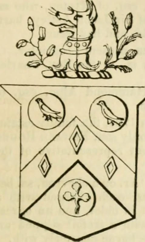 An illustration from A genealogical and heraldic history of the commoners of Great Britain and Ireland, enjoying territorial possessions or high official rank; but univested with heritable honours, 1838, leaf 273