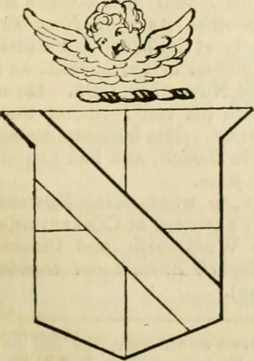 An illustration from A genealogical and heraldic history of the commoners of Great Britain and Ireland, enjoying territorial possessions or high official rank; but univested with heritable honours, 1838, leaf 279