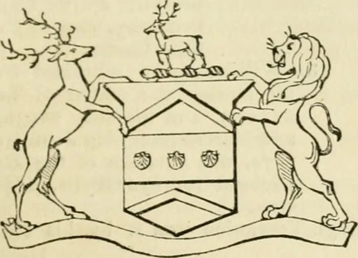An illustration from A genealogical and heraldic history of the commoners of Great Britain and Ireland, enjoying territorial possessions or high official rank; but univested with heritable honours, 1838, leaf 295