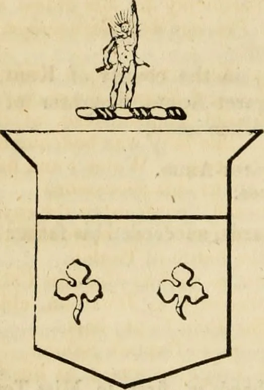 An illustration from A genealogical and heraldic history of the commoners of Great Britain and Ireland, enjoying territorial possessions or high official rank; but univested with heritable honours, 1838, leaf 302