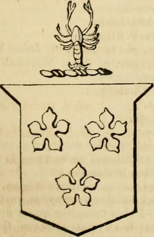 An illustration from A genealogical and heraldic history of the commoners of Great Britain and Ireland, enjoying territorial possessions or high official rank; but univested with heritable honours, 1838, leaf 305