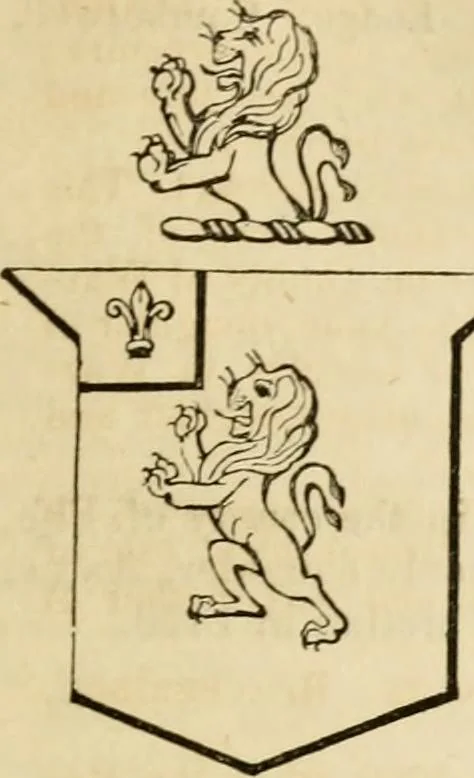 An illustration from A genealogical and heraldic history of the commoners of Great Britain and Ireland, enjoying territorial possessions or high official rank; but univested with heritable honours, 1838, leaf 317