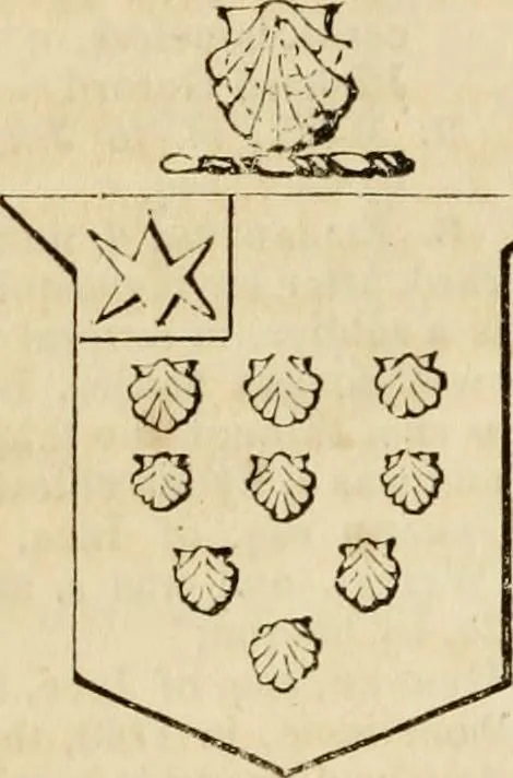 An illustration from A genealogical and heraldic history of the commoners of Great Britain and Ireland, enjoying territorial possessions or high official rank; but univested with heritable honours, 1838, leaf 322