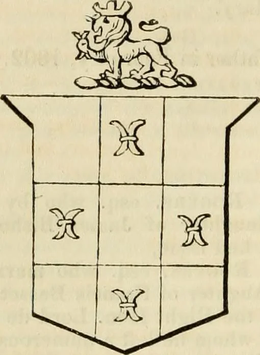 An illustration from A genealogical and heraldic history of the commoners of Great Britain and Ireland, enjoying territorial possessions or high official rank; but univested with heritable honours, 1838, leaf 342