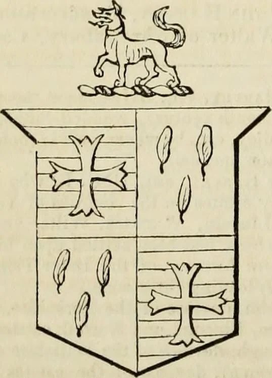 An illustration from A genealogical and heraldic history of the commoners of Great Britain and Ireland, enjoying territorial possessions or high official rank; but univested with heritable honours, 1838, leaf 360