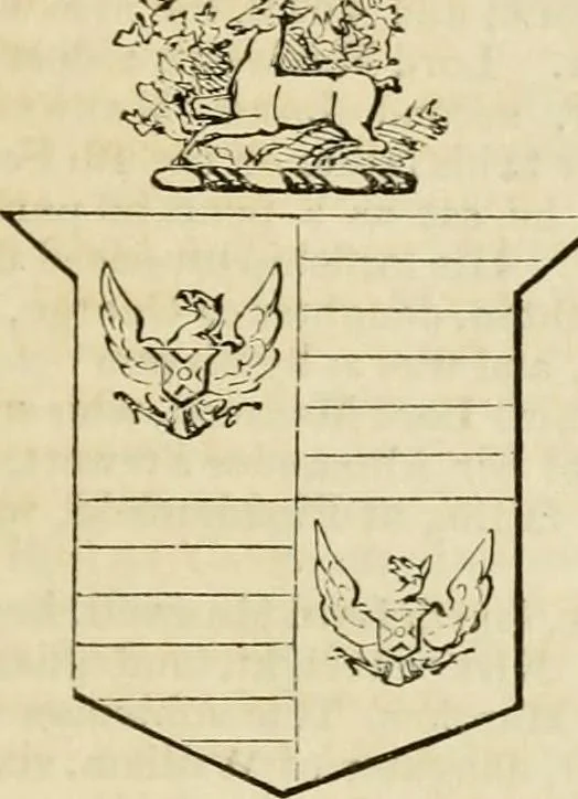 An illustration from A genealogical and heraldic history of the commoners of Great Britain and Ireland, enjoying territorial possessions or high official rank; but univested with heritable honours, 1838, leaf 365