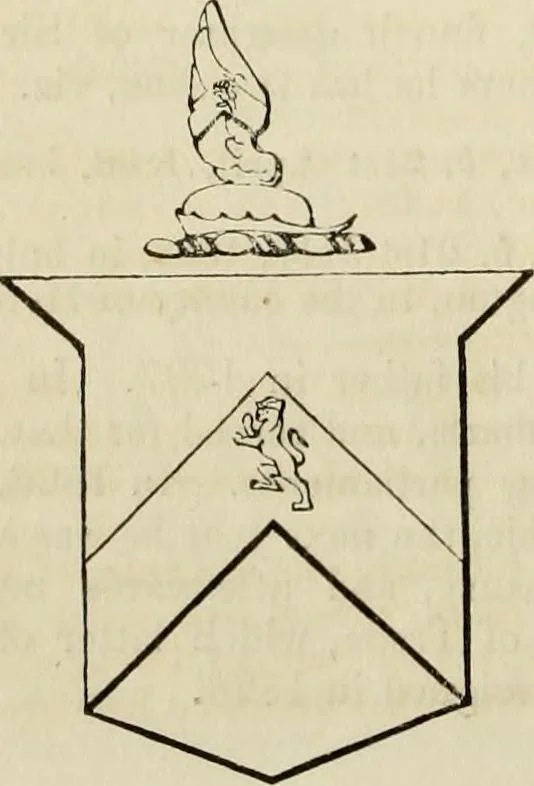 An illustration from A genealogical and heraldic history of the commoners of Great Britain and Ireland, enjoying territorial possessions or high official rank; but univested with heritable honours, 1838, leaf 376