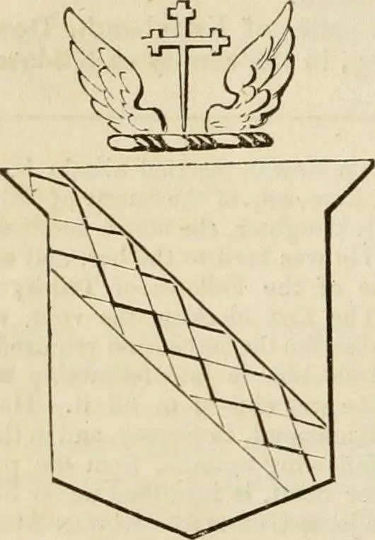 An illustration from A genealogical and heraldic history of the commoners of Great Britain and Ireland, enjoying territorial possessions or high official rank; but univested with heritable honours, 1838, leaf 390
