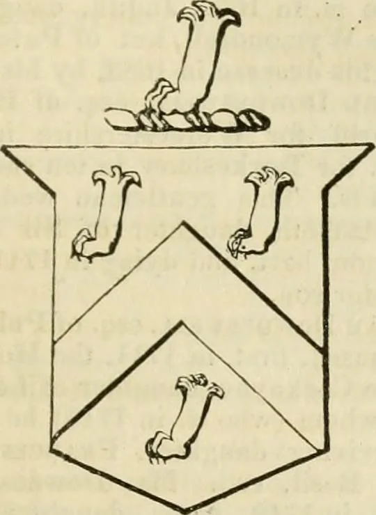 An illustration from A genealogical and heraldic history of the commoners of Great Britain and Ireland, enjoying territorial possessions or high official rank; but univested with heritable honours, 1838, leaf 415