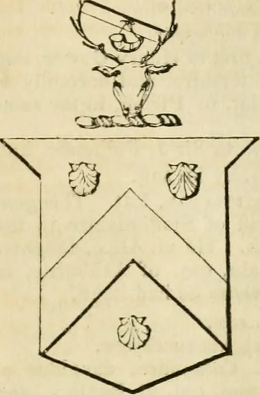An illustration from A genealogical and heraldic history of the commoners of Great Britain and Ireland, enjoying territorial possessions or high official rank; but univested with heritable honours, 1838, leaf 429
