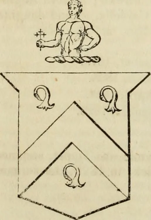 An illustration from A genealogical and heraldic history of the commoners of Great Britain and Ireland, enjoying territorial possessions or high official rank; but univested with heritable honours, 1838, leaf 448