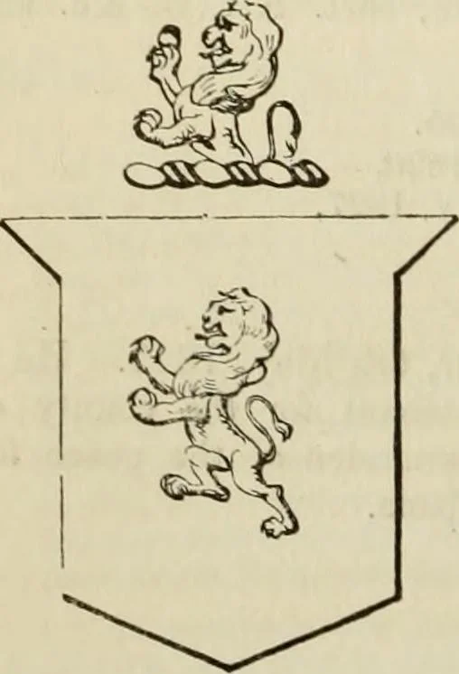 An illustration from A genealogical and heraldic history of the commoners of Great Britain and Ireland, enjoying territorial possessions or high official rank; but univested with heritable honours, 1838, leaf 468