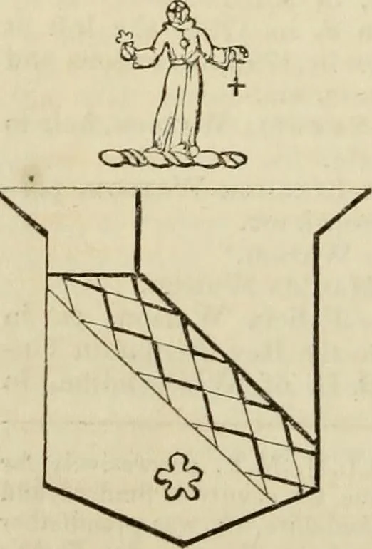 An illustration from A genealogical and heraldic history of the commoners of Great Britain and Ireland, enjoying territorial possessions or high official rank; but univested with heritable honours, 1838, leaf 482