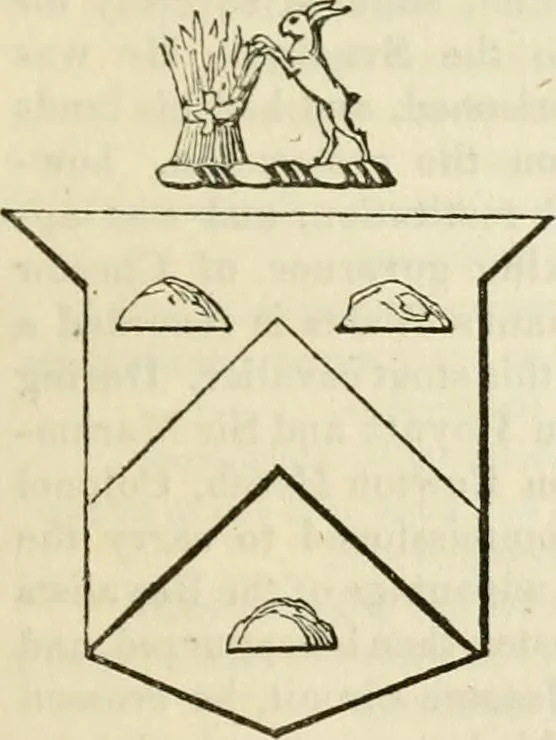 An illustration from A genealogical and heraldic history of the commoners of Great Britain and Ireland, enjoying territorial possessions or high official rank; but univested with heritable honours, 1838, leaf 51