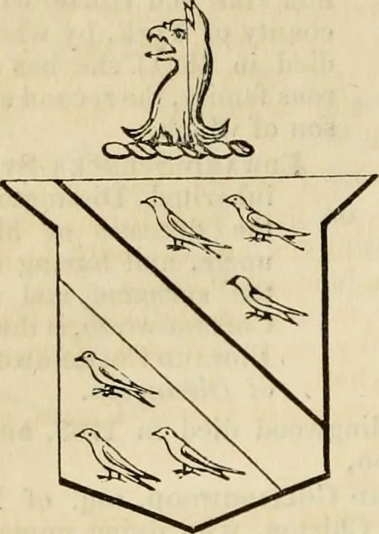 An illustration from A genealogical and heraldic history of the commoners of Great Britain and Ireland, enjoying territorial possessions or high official rank; but univested with heritable honours, 1838, leaf 514