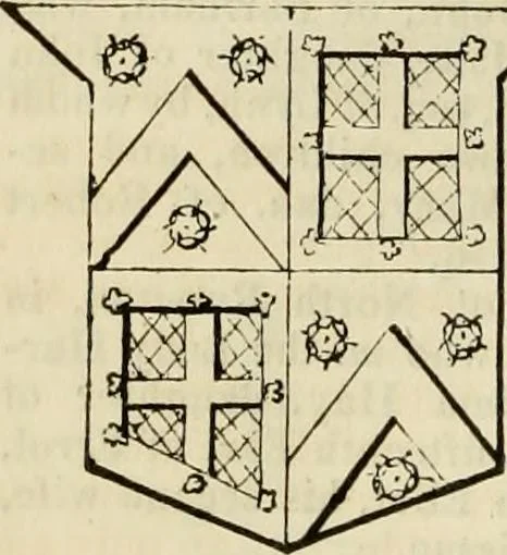 An illustration from A genealogical and heraldic history of the commoners of Great Britain and Ireland, enjoying territorial possessions or high official rank; but univested with heritable honours, 1838, leaf 526