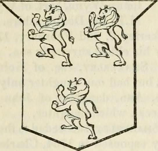 An illustration from A genealogical and heraldic history of the commoners of Great Britain and Ireland, enjoying territorial possessions or high official rank; but univested with heritable honours, 1838, leaf 54