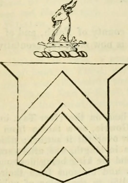 An illustration from A genealogical and heraldic history of the commoners of Great Britain and Ireland, enjoying territorial possessions or high official rank; but univested with heritable honours, 1838, leaf 543