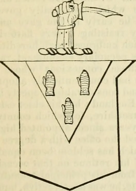 An illustration from A genealogical and heraldic history of the commoners of Great Britain and Ireland, enjoying territorial possessions or high official rank; but univested with heritable honours, 1838, leaf 557