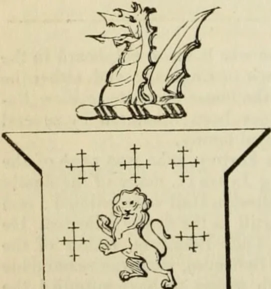 An illustration from A genealogical and heraldic history of the commoners of Great Britain and Ireland, enjoying territorial possessions or high official rank; but univested with heritable honours, 1838, leaf 562