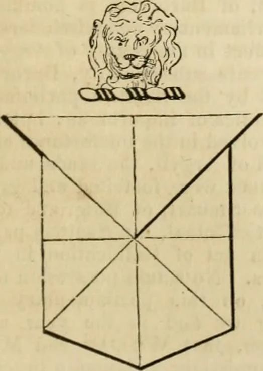An illustration from A genealogical and heraldic history of the commoners of Great Britain and Ireland, enjoying territorial possessions or high official rank; but univested with heritable honours, 1838, leaf 603