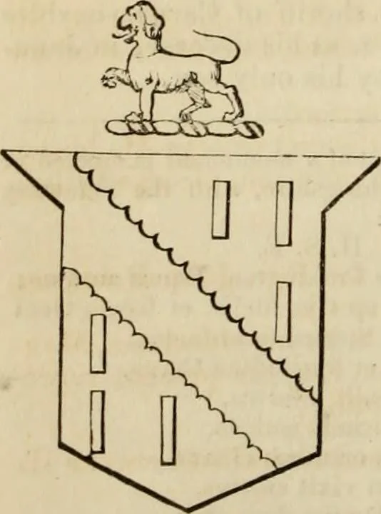 An illustration from A genealogical and heraldic history of the commoners of Great Britain and Ireland, enjoying territorial possessions or high official rank; but univested with heritable honours, 1838, leaf 610