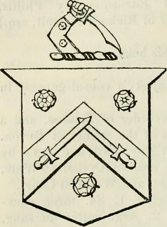 An illustration from A genealogical and heraldic history of the commoners of Great Britain and Ireland, enjoying territorial possessions or high official rank; but univested with heritable honours, 1838, leaf 64