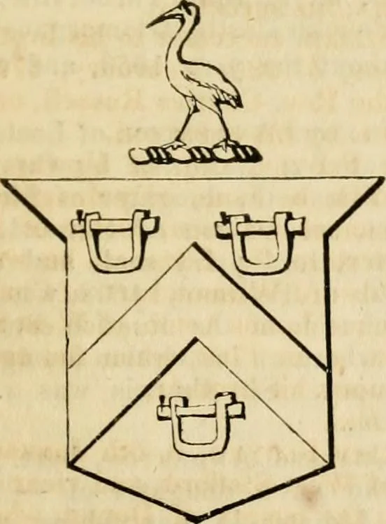 An illustration from A genealogical and heraldic history of the commoners of Great Britain and Ireland, enjoying territorial possessions or high official rank; but univested with heritable honours, 1838, leaf 647