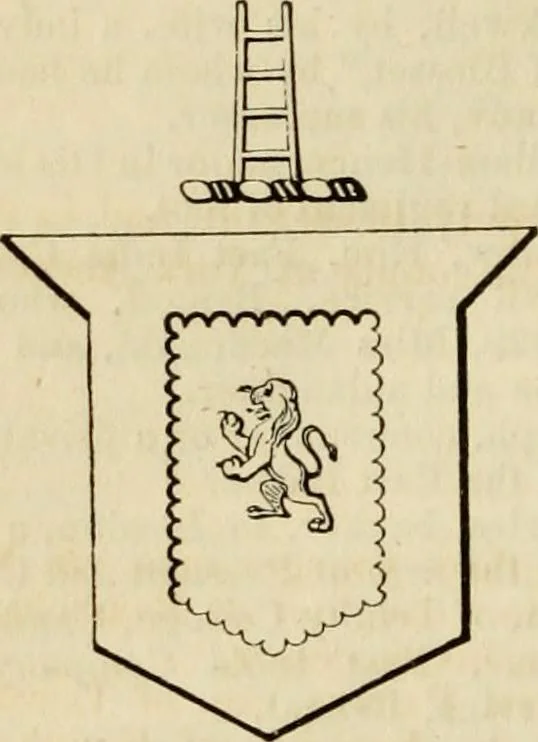 An illustration from A genealogical and heraldic history of the commoners of Great Britain and Ireland, enjoying territorial possessions or high official rank; but univested with heritable honours, 1838, leaf 650
