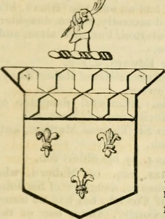 An illustration from A genealogical and heraldic history of the commoners of Great Britain and Ireland, enjoying territorial possessions or high official rank; but univested with heritable honours, 1838, leaf 651