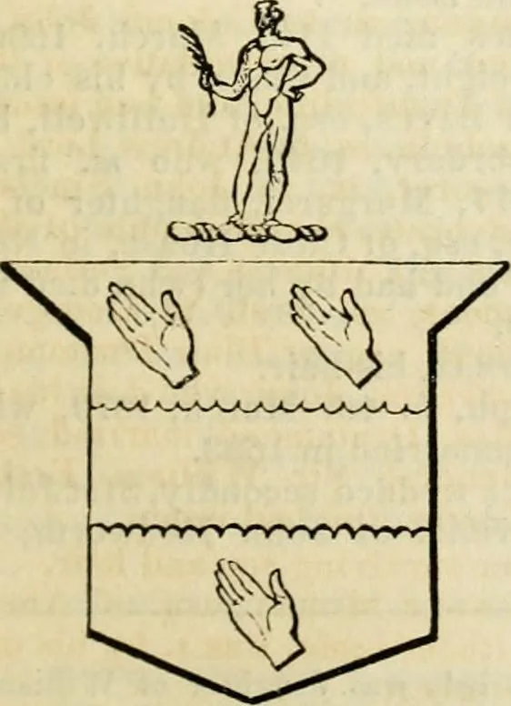 An illustration from A genealogical and heraldic history of the commoners of Great Britain and Ireland, enjoying territorial possessions or high official rank; but univested with heritable honours, 1838, leaf 663