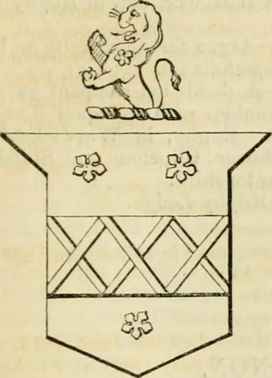 An illustration from A genealogical and heraldic history of the commoners of Great Britain and Ireland, enjoying territorial possessions or high official rank; but univested with heritable honours, 1838, leaf 667