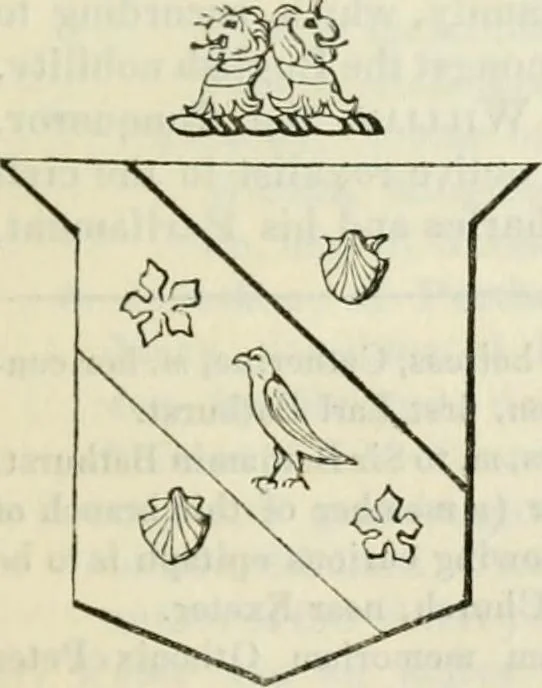 An illustration from A genealogical and heraldic history of the commoners of Great Britain and Ireland, enjoying territorial possessions or high official rank; but univested with heritable honours, 1838, leaf 71