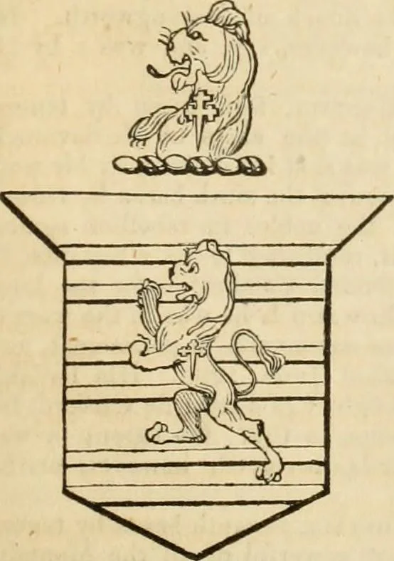 An illustration from A genealogical and heraldic history of the commoners of Great Britain and Ireland, enjoying territorial possessions or high official rank; but univested with heritable honours, 1838, leaf 120